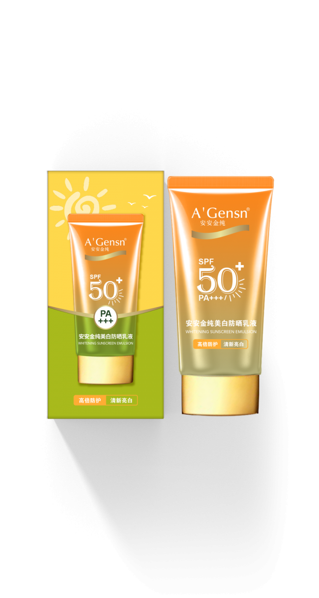 AG视讯金纯美白防晒乳液